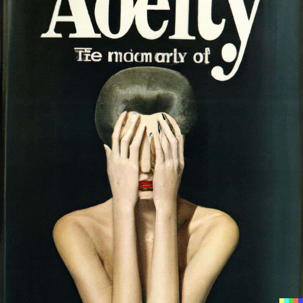a representation of anxiety, front cover of Vogue, 1960
